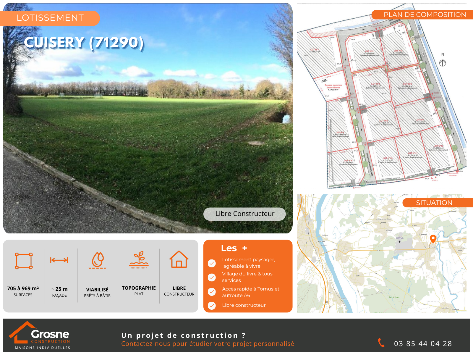 Fiche Terrain CUISERY