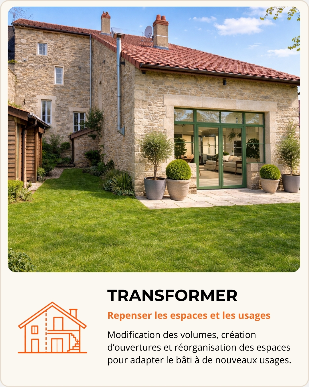 Transformation d’un bâtiment existant et réorganisation des espaces par Grosne Entreprise