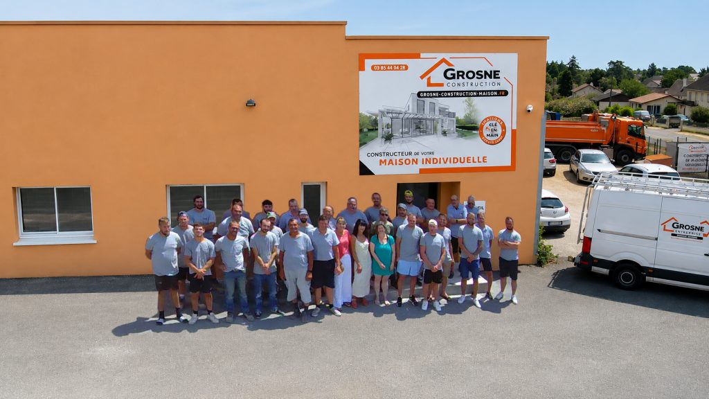 Le personnel de Grosne Entreprise - Eté 2026