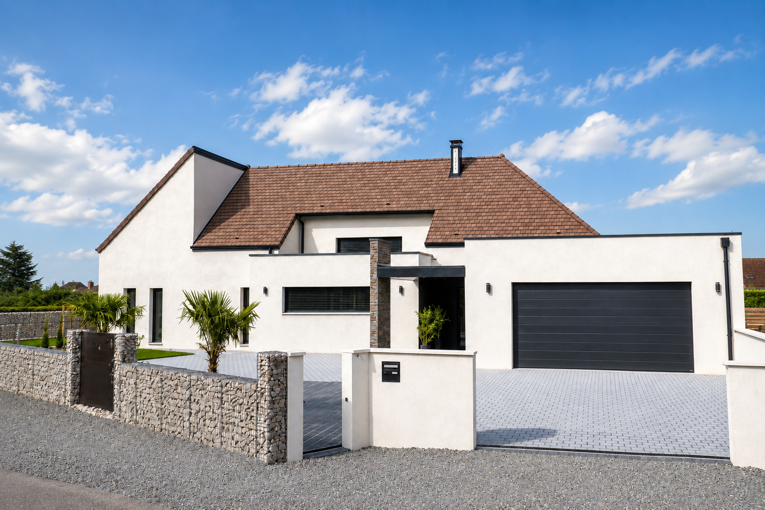 Maison d'architecte à Ouroux-sur-Saône