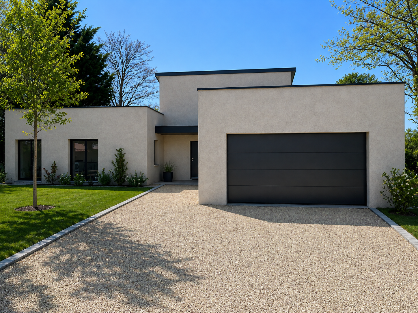 Maison contemporaine à Saint-Vallier