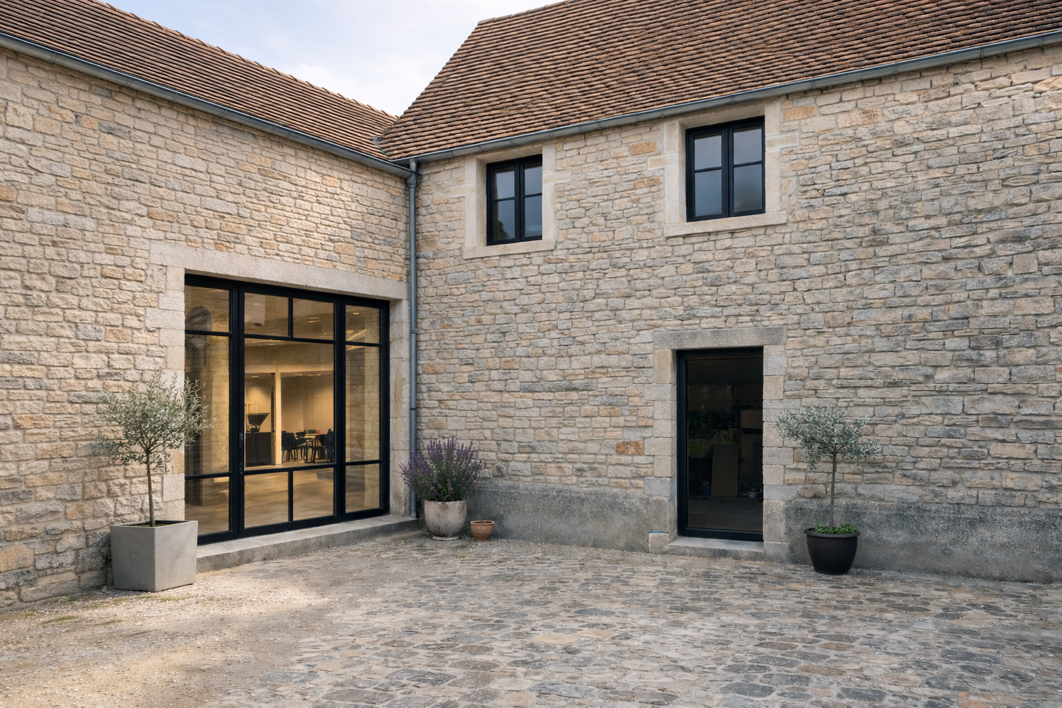 Rénovation d'une maison en pierre
